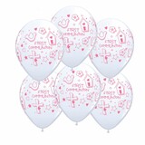 Balloon Communion Rose 25 pièces