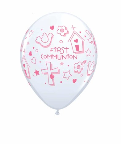 Balloon communion pink 25 pieces Balloon communion pink 25 pieces