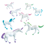 Unique Party Eenhoorn Uitdeelspeeltjes 4x8cm | 8 stuks