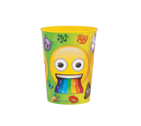 Behandlungsbecher Regenbogen Emoji | pro Einheit Behandlungsbecher Regenbogen Emoji | pro Einheit