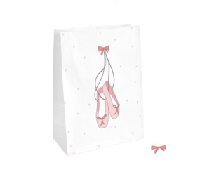 Traktatiezakje Ballerina Little Dancer | 4 stuks Traktatiezakje Ballerina Little Dancer | 4 stuks