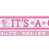 Folie banner It's a girl Folie banner It's a girl