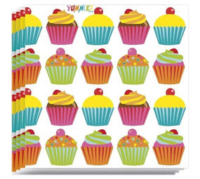 Servet Cupcake pastel 33x33cm 20 stuks Servet Cupcake pastel 33x33cm 20 stuks