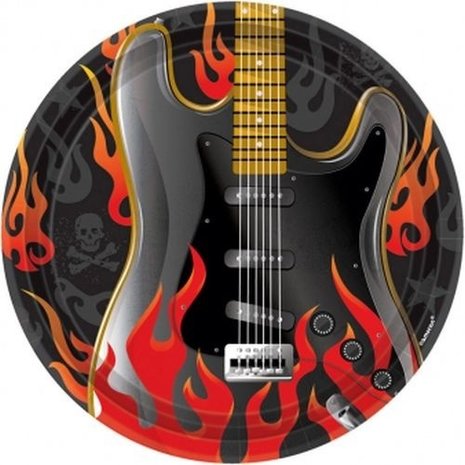 Blackboard Rock 'n Roll 26cm | 8 pièces