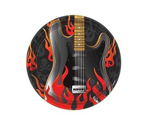 Bord Rock 'n Roll 18cm | 8 stuks Bord Rock 'n Roll 18cm | 8 stuks