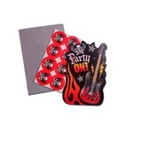 Einladung Rockstar | 8 Stücke Einladung Rockstar | 8 Stücke