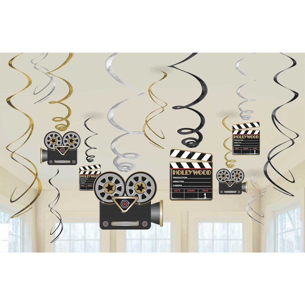 Swirl Decoration Hollywood | 12 pieces Swirl Decoration Hollywood | 12 pieces