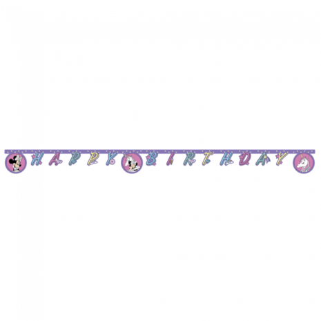 Letter garland Minnie unicorn