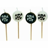 Amscan Bougies Pirates Pirate 8 pièces Amscan Bougies Pirates Pirate 8 pièces