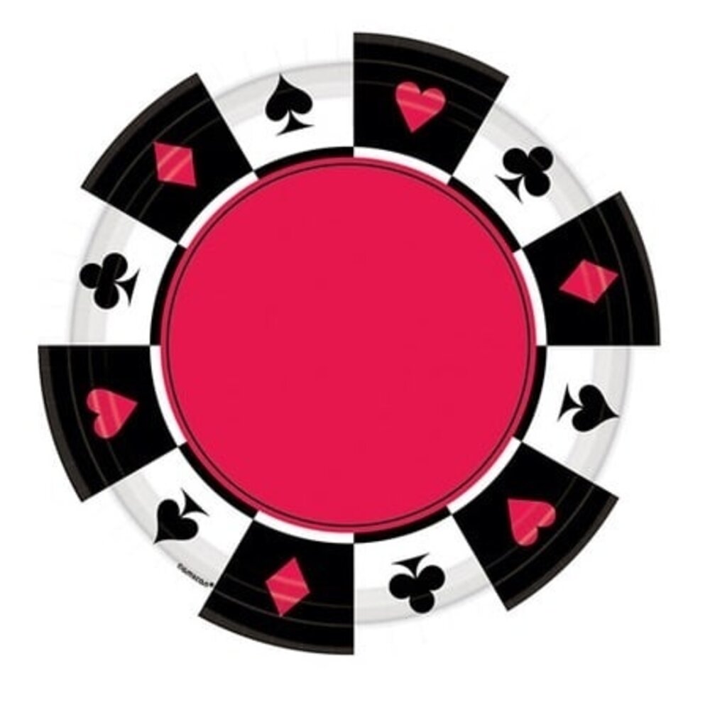 Casino board 26cm | 8 pieces