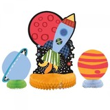 Tafeldecoratie Outer Space 3 stuks