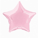 Globos Nordic Folienballon Stern hellrosa 50 cm Globos Nordic Folienballon Stern hellrosa 50 cm