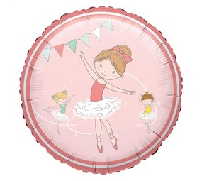 Folie ballon Ballerina Little Dancer | 43cm Folie ballon Ballerina Little Dancer | 43cm