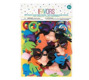Pinata speeltjes 64 stuks