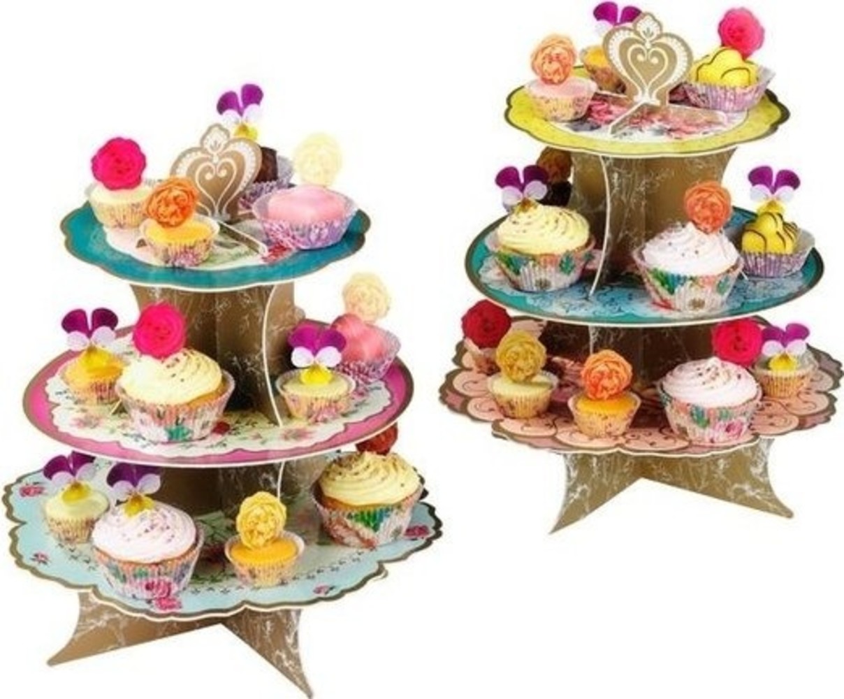 Cupcake Standard Flower Vintage Cupcake Standard Flower Vintage