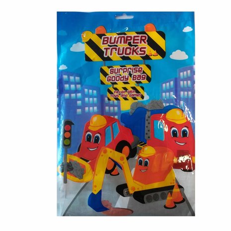 Bumper Trucks Surprice goody bag per stuk Bumper Trucks Surprice goody bag per stuk