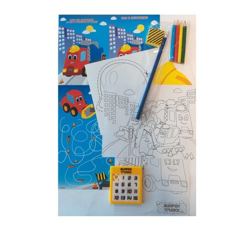 Bumper Trucks Surprice goody bag per stuk Bumper Trucks Surprice goody bag per stuk