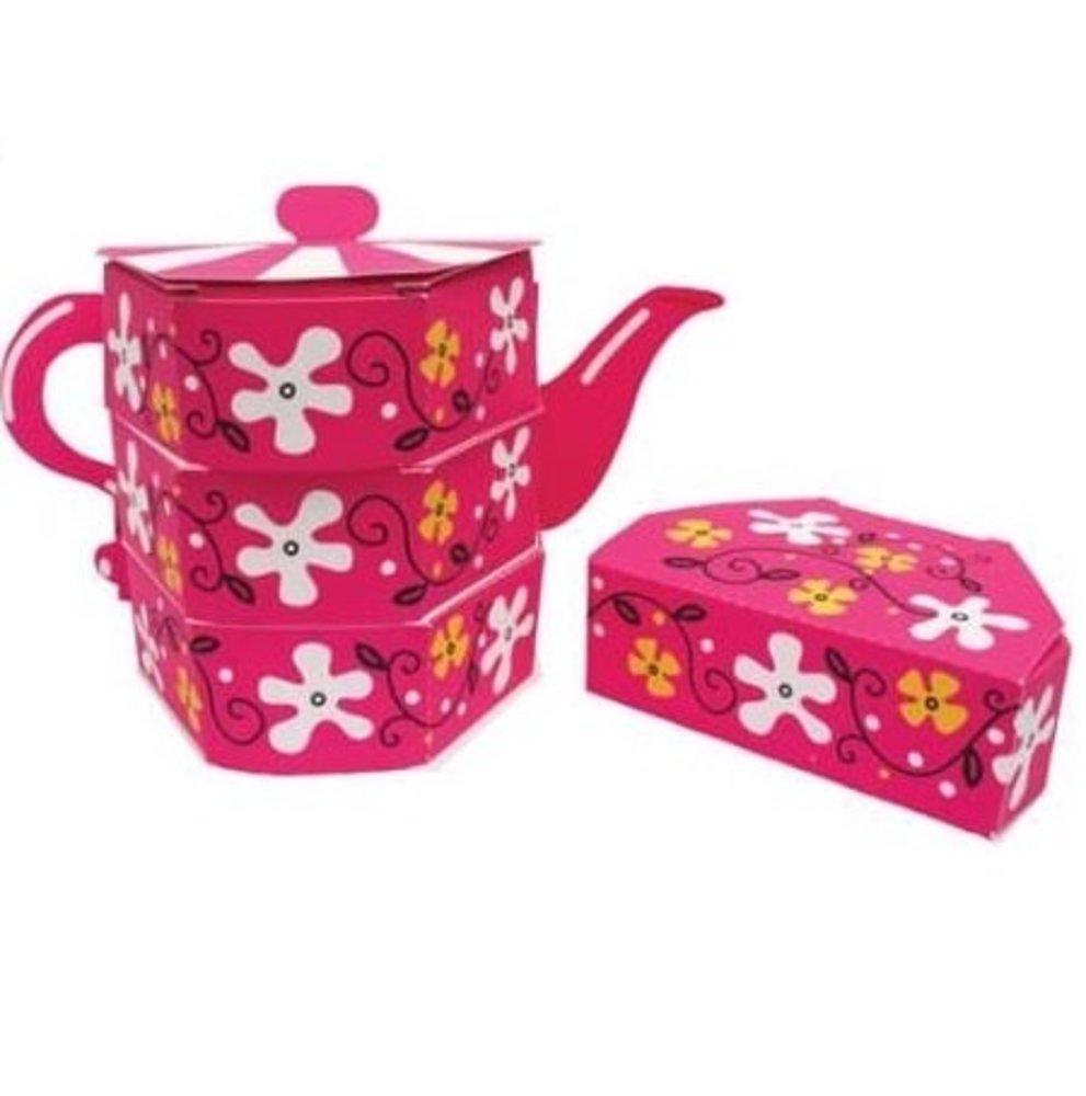 Table decoration teapot with distribution boxes Table decoration teapot with distribution boxes