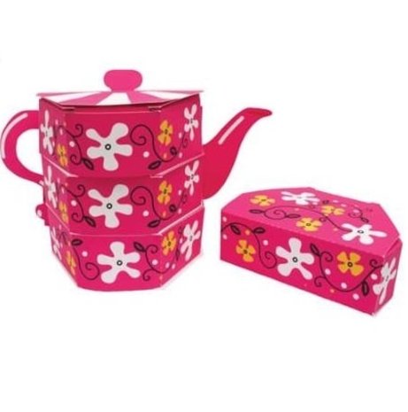 Table decoration teapot with distribution boxes Table decoration teapot with distribution boxes