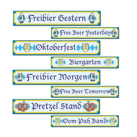 Banner Oktoberfeest | 4 stuks