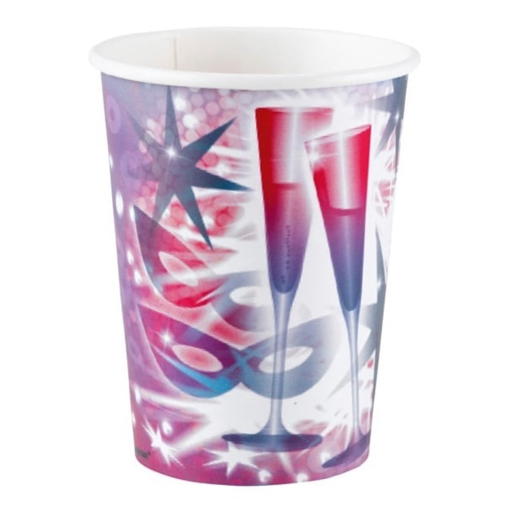 Beker Happy New Year | 8 stuks