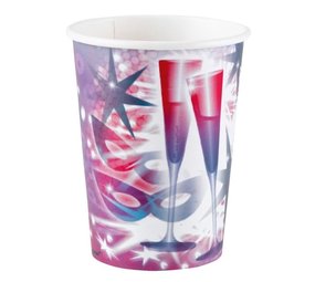 Beker Happy New Year | 8 stuks