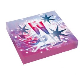 Serviette bonne année 20 pièces Serviette bonne année 20 pièces