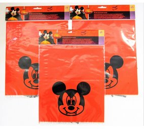 Feestzak XL Mickey Mouse Halloween | 6 stuks Feestzak XL Mickey Mouse Halloween | 6 stuks