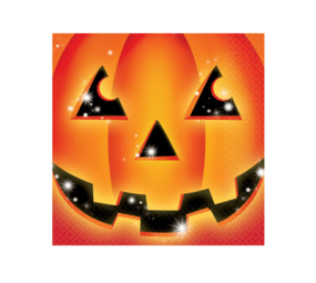 Napkin Halloween Pumpkin 33x33cm | 20 pieces Napkin Halloween Pumpkin 33x33cm | 20 pieces