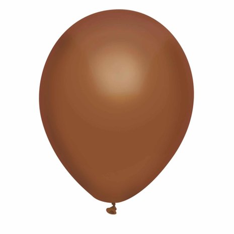 Globos Nordic Balloon Brown Chocolate | 10 pieces Globos Nordic Balloon Brown Chocolate | 10 pieces