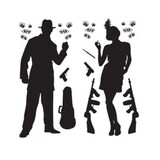 Photo props gangster 24-piece