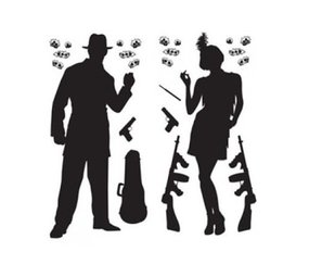 Photo Requisiten Gangster 24-teiliger