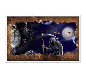 Szene Setter Horror 'offenes Grab'