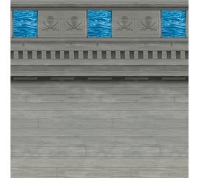 Tuf-Tuf Szene Setter Pirat 1,22 x 9,14 m Tuf-Tuf Szene Setter Pirat 1,22 x 9,14 m