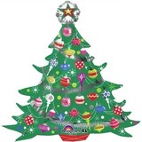 Supershape Folie Ballon Weihnachtsbaum | 86 cm Supershape Folie Ballon Weihnachtsbaum | 86 cm