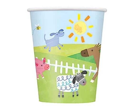 Cup farm party | 8 pieces