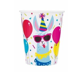Cup Lama Geburtstag | 8 Stücke Cup Lama Geburtstag | 8 Stücke