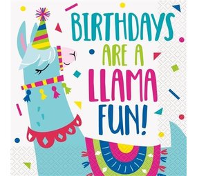Servet Llama Birthday | 16 pieces