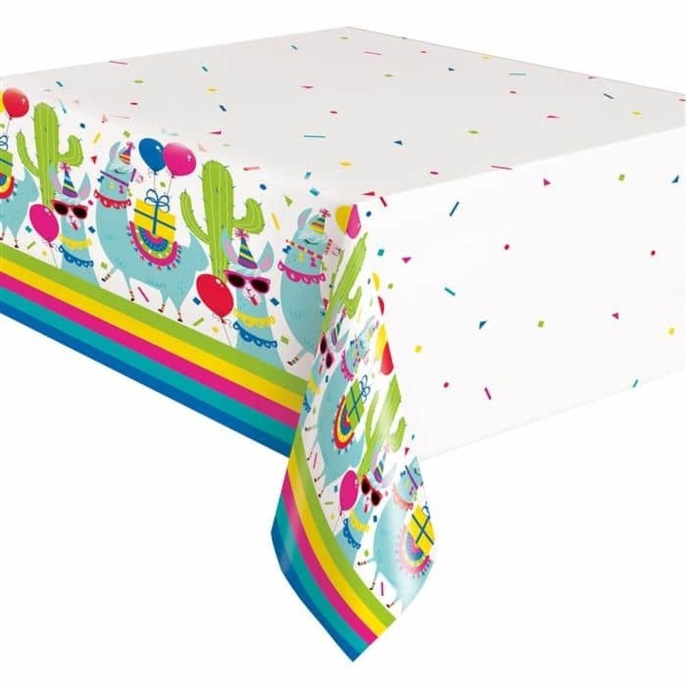 Tablecloth Llama Birthday | 137 x 213cm Tablecloth Llama Birthday | 137 x 213cm
