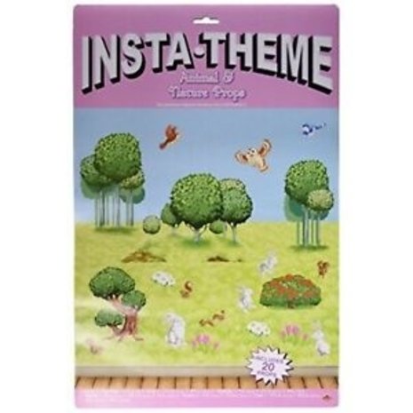 Tuf-Tuf Wall stickers animals and nature 20 pieces Tuf-Tuf Wall stickers animals and nature 20 pieces