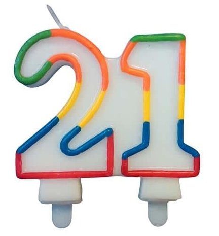 Candle 21 years old Candle 21 years old