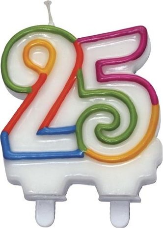 Kerze seit 25 Jahren gefärbt