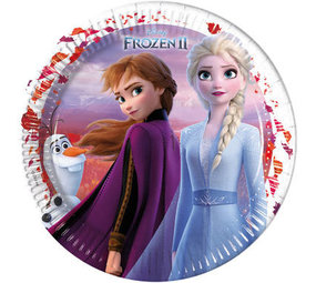 Procos Party Frozen 2 plaques 23cm | 8 pièces