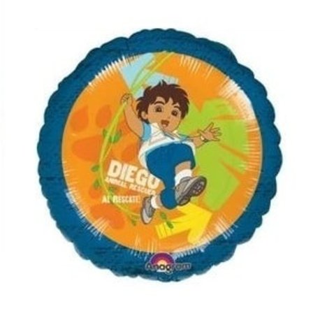 Anagram Foil balloon Diego | delivered empty