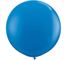 Ballon bleu foncé XL | 90 cm
