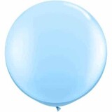 Licht Blauwe ballon XL | 90 cm