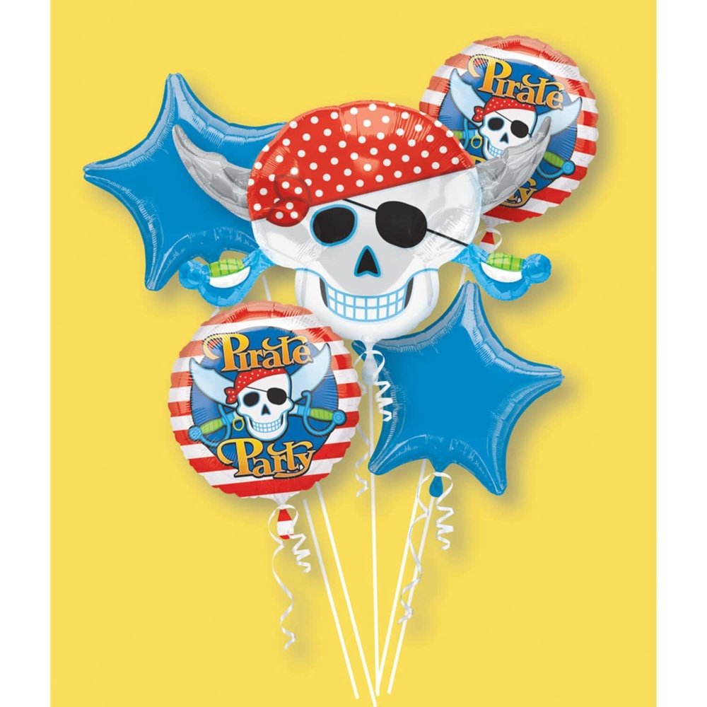 Foil Ballon Bouquet Pirate Party | 5 partie