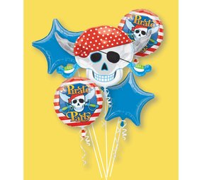 Foil Ballon Bouquet Pirate Party | 5 partie