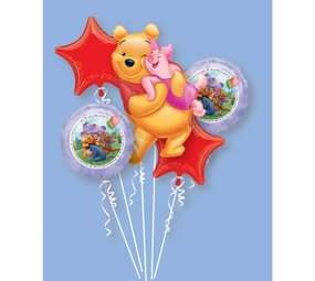 Ballon Bouquet de Foil Winnie de Pooh | 5 partie Ballon Bouquet de Foil Winnie de Pooh | 5 partie