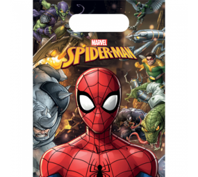 Globos Nordic Feestzakje Spiderman Team Up 6 stuks